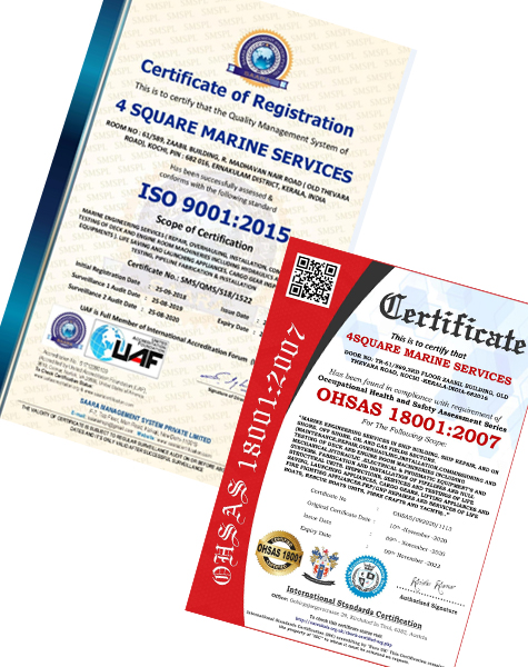 ISO certificate 4square marine